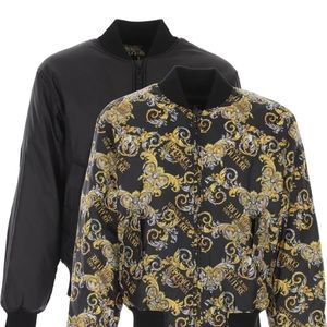 Versace Jeans Couture Barocco Black Reversible Bomber